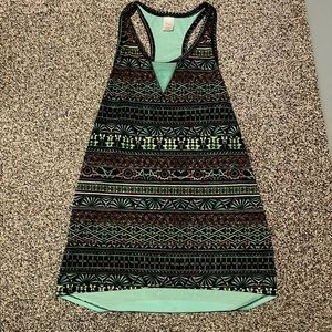 Xhilaration size large razorback tank dress